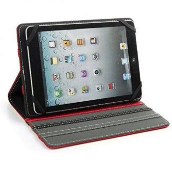 Cover Protectiva Duo per Tablet da 7 a 8 Pollici, Colore: Rosso