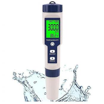 Testeur de sel de piscine 5 en 1