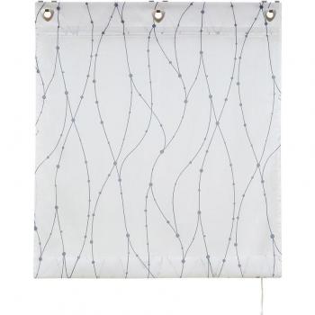 Printed Polyester Roman Curtains with U-Shape Hooks