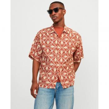 Camisa Corto Hombre Estilo Veraniego