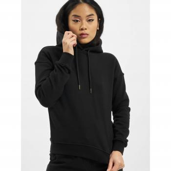Sudadera orgánica con capucha Urban Classics - Mujer - Color negro - XS a 5XL