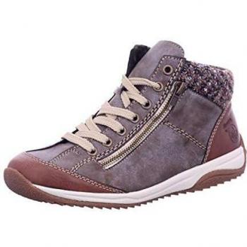 Rieker Women's Cigar Hi-Top Trainers, Size 5 UK