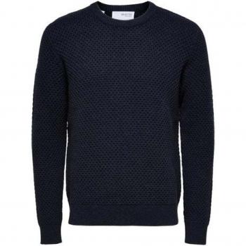 Maglione Selected Octavian blu
