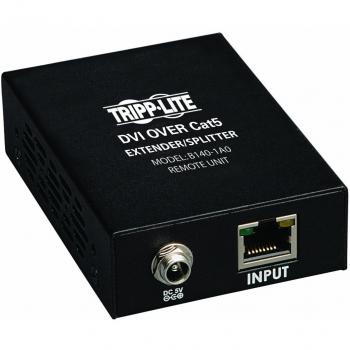 Receptor DVI Tripp Lite, Extensor de Vídeo Cat5/Cat6 1920x1080 60Hz (B140-1A0)