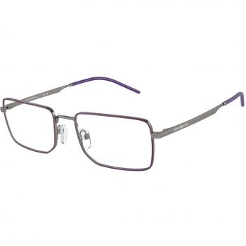 Emporio Armani EA1153 Hombre Gafas de Vista Gris/Negro/Plata