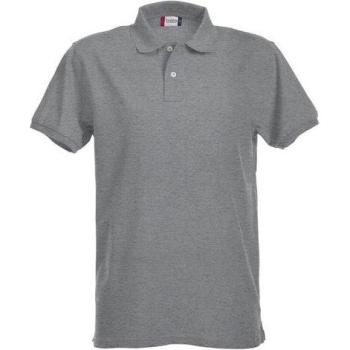 Polo di Lusso Grigio Melange M – CLIQUE