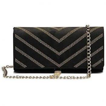 Valentino by Mario Dime - Pochette da Sera Donna, Rosso, 4.2x23x25 cm (B x H T)