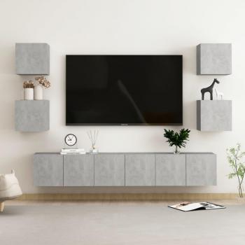Set Día y Noche: Mueble TV 7 Piezas