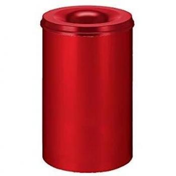 Feuerfester Papierkorb aus Stahl, 110 l