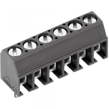PTR Hartmann 50550050121G 5-Pole Screw Terminal Block 1.00 mm² Grey