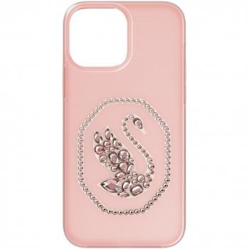 Custodia Swarovski Cigno per iPhone® 13 Pro Max Rosa pallido
