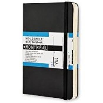 City Notebook MONTRÉAL - Couverture rigide noire
