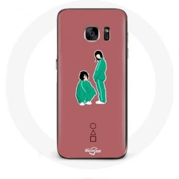 Squid Game Case for Samsung Galaxy S6 Ji Yeong No 240 Kang Sae Byeok No 067