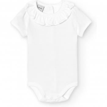 BABIDÚ - Pack de 2 bodys de bebé cuello volante manga corta 1x1