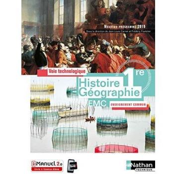 Histoire-Géographie - EMC - 1re technologique