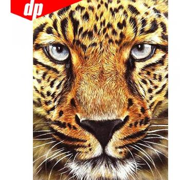 Broderie Tigre 5D Strass