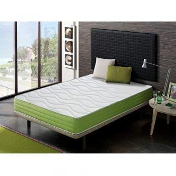 Materasso Matrimoniale 135X200 VISCO SOJA, Alto 18 CM, schiuma memory foam
