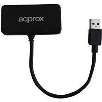 Approx Hub 4 Puertos - 3 Puertos USB 2.0 - 1 Puertos USB 3.0