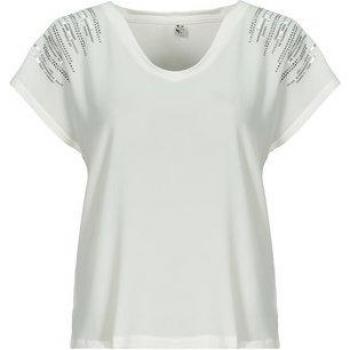 Camiseta Only Louisa Capsleeve Blanca