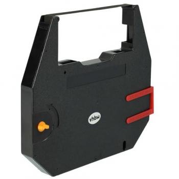 1x Ribbon Cartridge compatible with Olympia 125, Carrera 2000 Dot Matrix, Receipt Printer - Carbon Band, Black Ink Ribbon - Vhbw