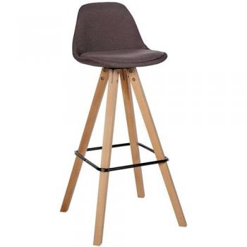 Sgabello Corbin Square Bar Marrone Naturale