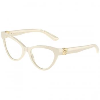 Dolce & Gabbana DG3394 3312 Women's Eyeglasses Brown Size 50