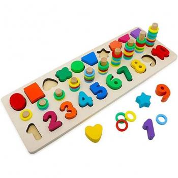 Toddler Wooden Counting Puzzle