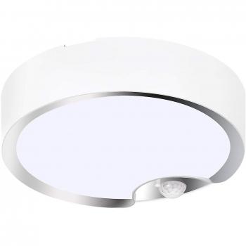 Plafón con sensor de movimiento para interiores y exteriores