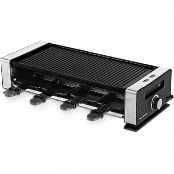Raclette Grill in Fonte per 8 Persone con Accoppiamento di Panni e Spatola Rotel 1123050