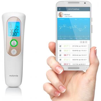 Berührungsloses Thermometer für Babys – Motorola MBP70SN 3‑in‑1