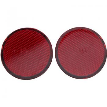 Set di 2 riflettori rotondi rossi per paraurti Nissan Qashqai 2007-2015