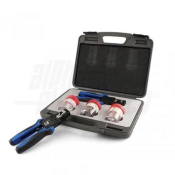 Kit Valigetta Pinza 98-155 E Connettori Rj45 Tecnologia Passante - ALPHA ELETTRONICA 98-155KP