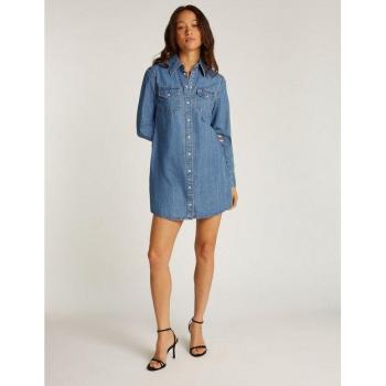 Vestido Western de Manga Larga Tommy Jeans