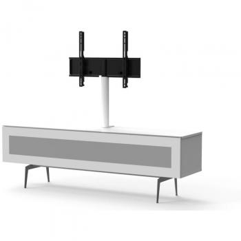 Meuble TV Meliconi Samara160 - Support mural pour écrans de 32 à 65 pouces, jusqu'à 35 kg, compatible VESA 200/300/400/600, couleur brun