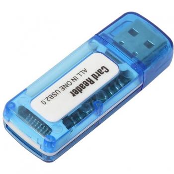 4 in 1 USB 2.0 Multi Memory Card Reader