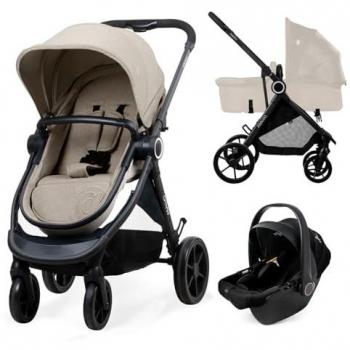 Poussette Bébé Happy Converti Beige
