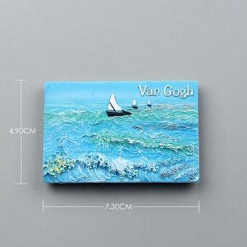 Réf. Magique : Aimant Photo Décoratif « Célebres Peints »