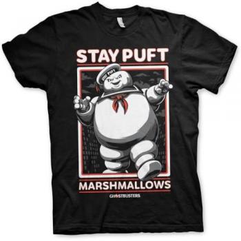 Ghostbusters T-Shirt - Stay Puft Marshmallows - S bis XXL - Herren - schwarz