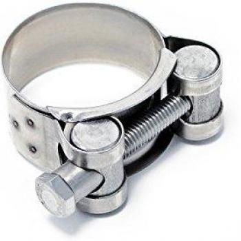 Collier à tourillon en acier inox 20mm