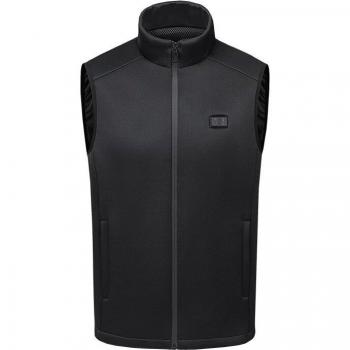 Heated Vest Jacket for Men and Women, Black, Plus Size M-6XL