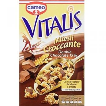 Cameo Vitalis Croccante Cioccolato Fondente e al Latte 300g