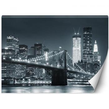 Arte Urbano: Puerto de Brooklyn en Blanco y Negro