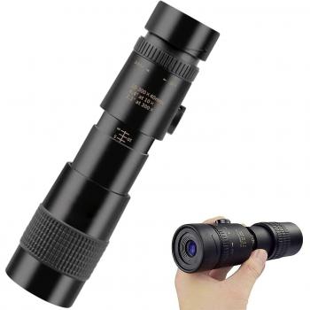 Monoculaire Étanche 4K Zoom Optique 10-300x40mm