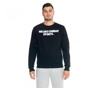 Felpa Leone 1947 Urban Comfy Uomo Nero Bianco - L