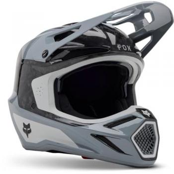 Fox V3 RS Infinite Casco de Cross MIPS Gris Nublado