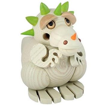 Seiffener Volkskunst - Räucherfigur - Kugelräucherfigur - Räucherdrache Junior Kleinlaut