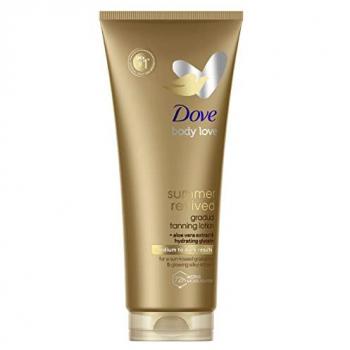 Dove DermaSpa Été Revitalisé Lotion Corps Autobronzante Gradual Medium à Foncé 3 x 200ml