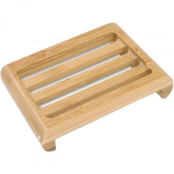Support de savon rectangle en bambou