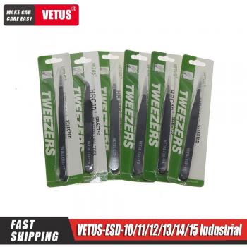 VETUS ESD-11 Anti-static Stainless Steel Tweezers