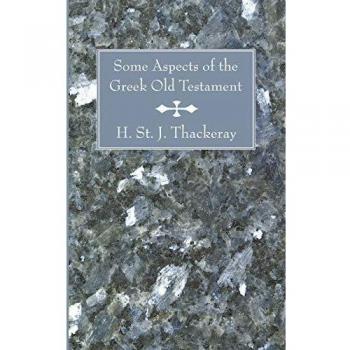 Some Aspects of the Greek Old Testament